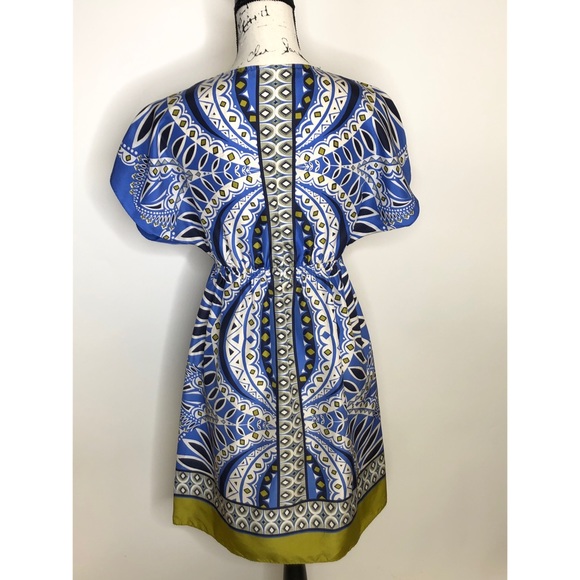 Banana Republic 100% Periwinkle Silk Dress - Small - Picture 5 of 9